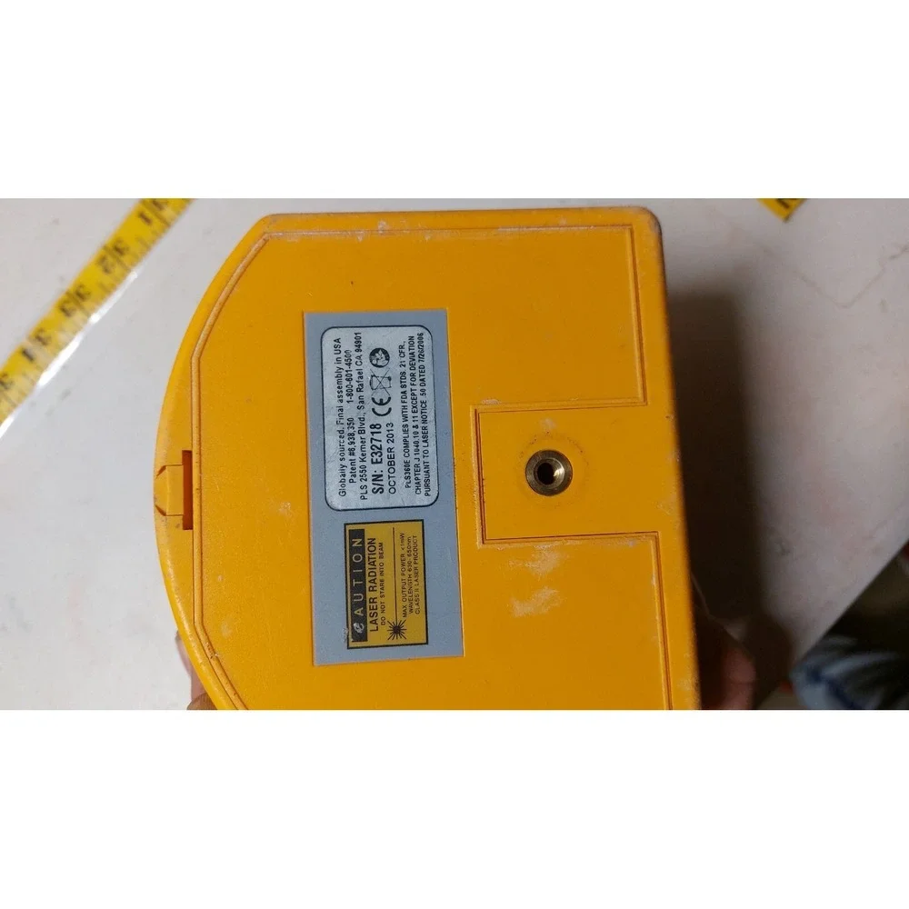Pacific Laser Systems PLS 360 - Radial/Rotary Laser level Tool & Bracket